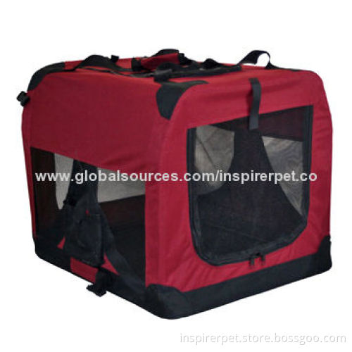 Portable pet crate, durable 600D fabric, best selling